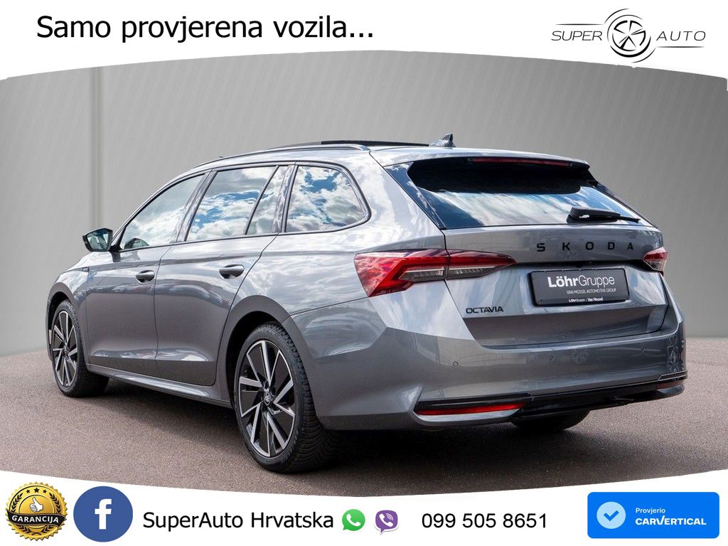 Škoda Octavia Combi 1.5 TSI (150 KS) DSG SportLine LED+GR SJED+ACC