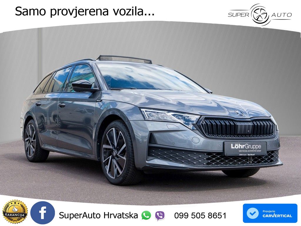 Škoda Octavia Combi 1.5 TSI (150 KS) DSG SportLine LED+GR SJED+ACC
