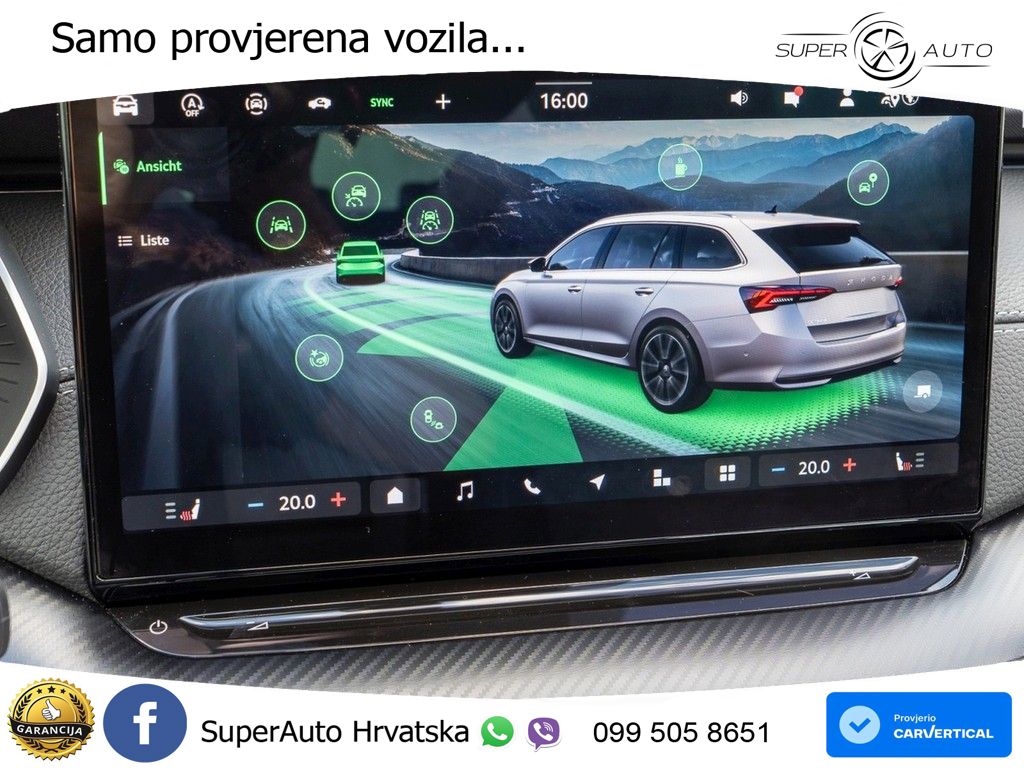 Škoda Octavia Combi 1.5 TSI (150 KS) DSG SportLine LED+GR SJED+ACC