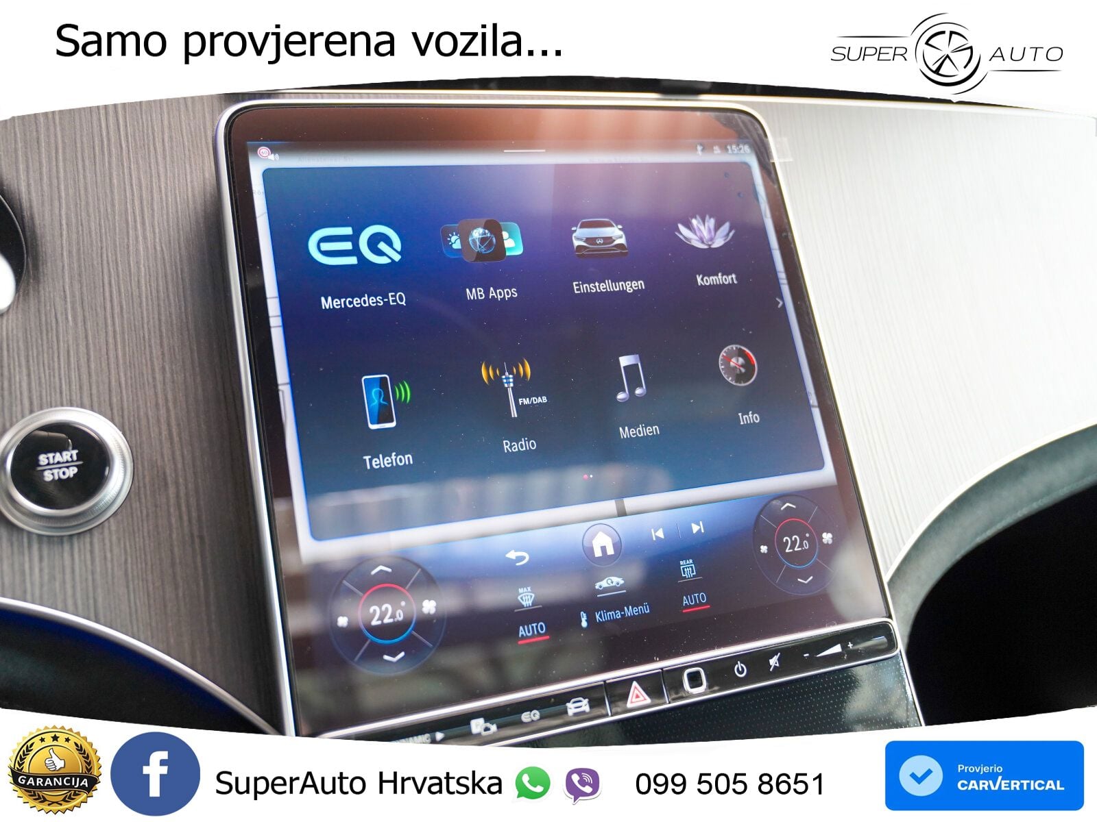 Mercedes EQE 350 98 kWh (292 KS) 4MATIC AMG ZRAČNI+ACC+GR SJED+KAM+PANO