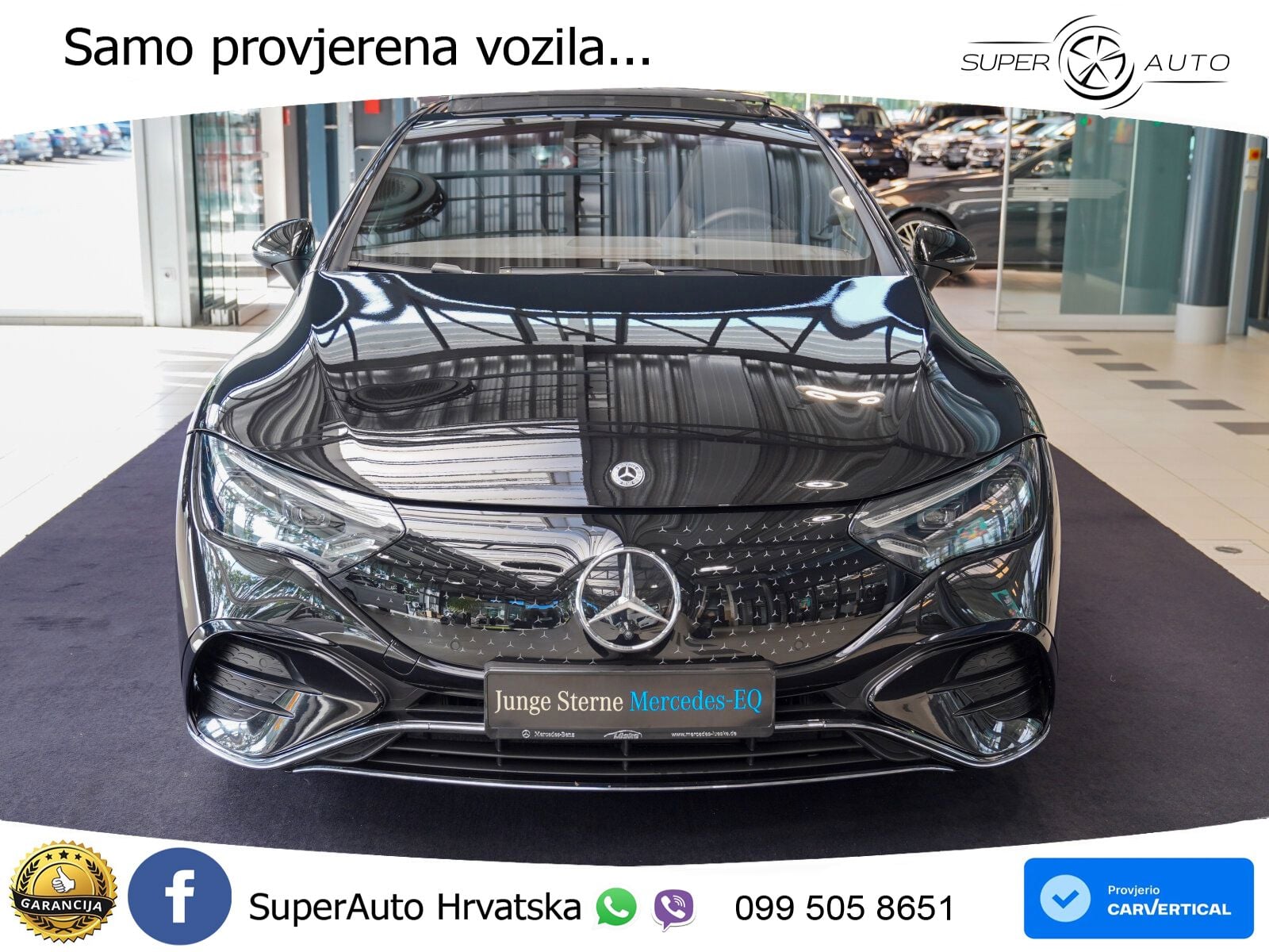 Mercedes EQE 350 98 kWh (292 KS) 4MATIC AMG ZRAČNI+ACC+GR SJED+KAM+PANO