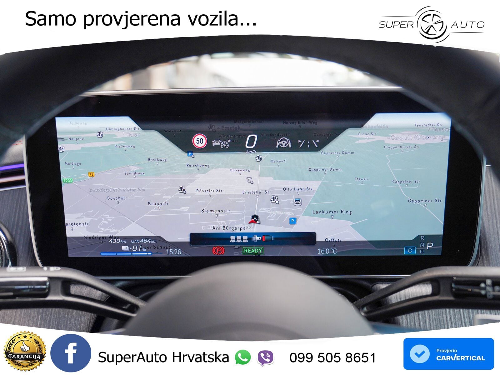 Mercedes EQE 350 98 kWh (292 KS) 4MATIC AMG ZRAČNI+ACC+GR SJED+KAM+PANO