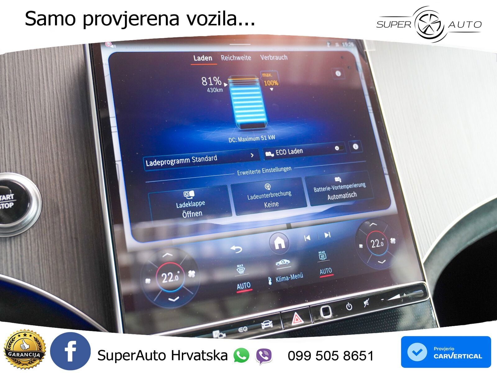 Mercedes EQE 350 98 kWh (292 KS) 4MATIC AMG ZRAČNI+ACC+GR SJED+KAM+PANO