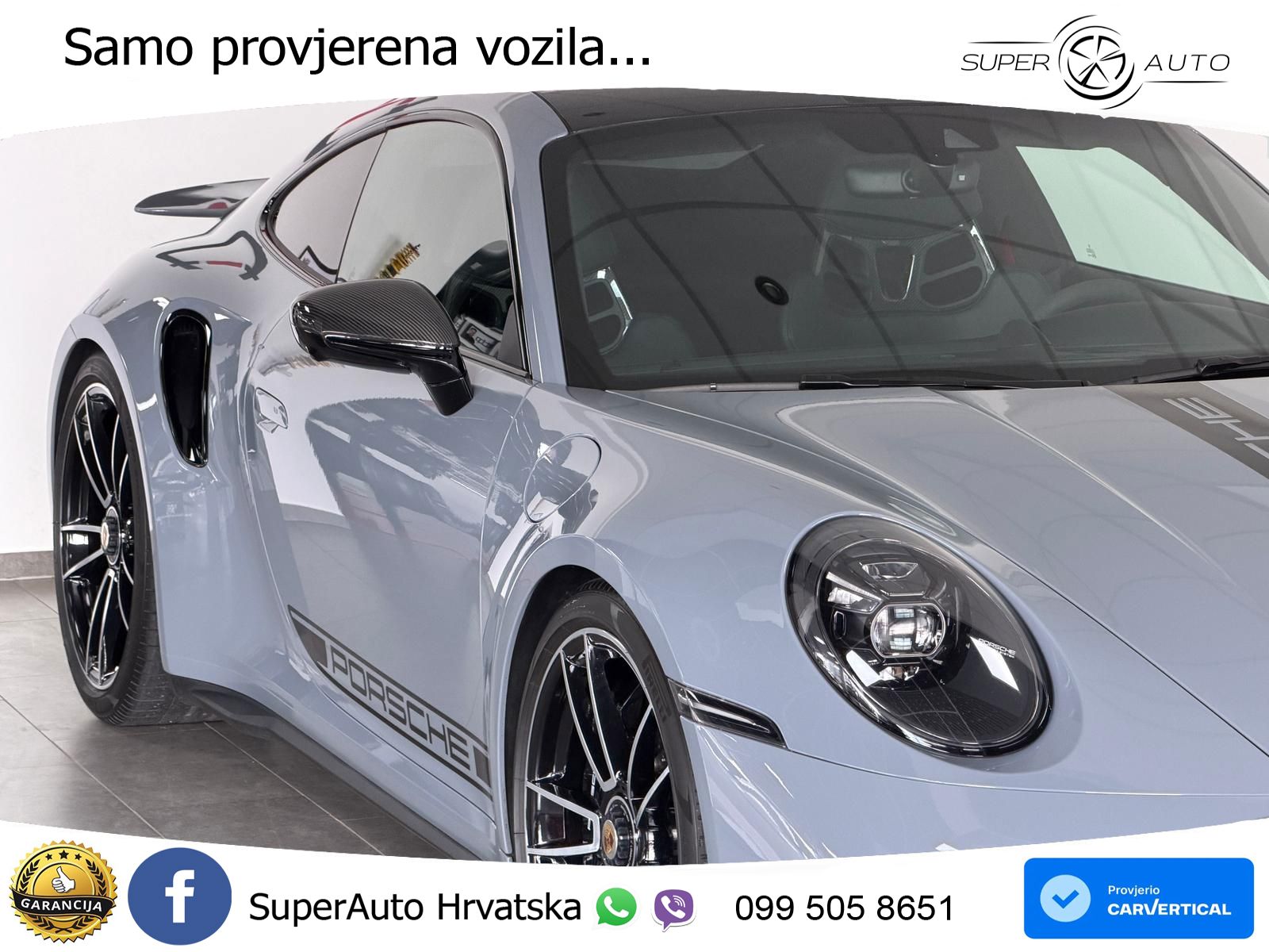 Porsche 911 Turbo S 3.8 (650 KS) PDK LED+ACC