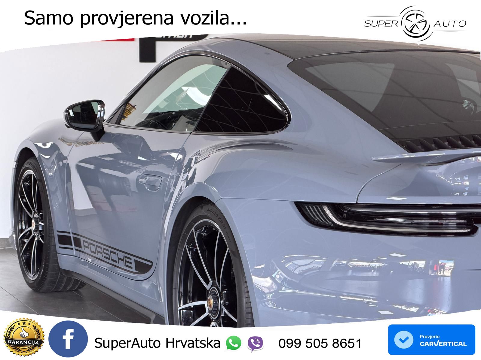 Porsche 911 Turbo S 3.8 (650 KS) PDK LED+ACC