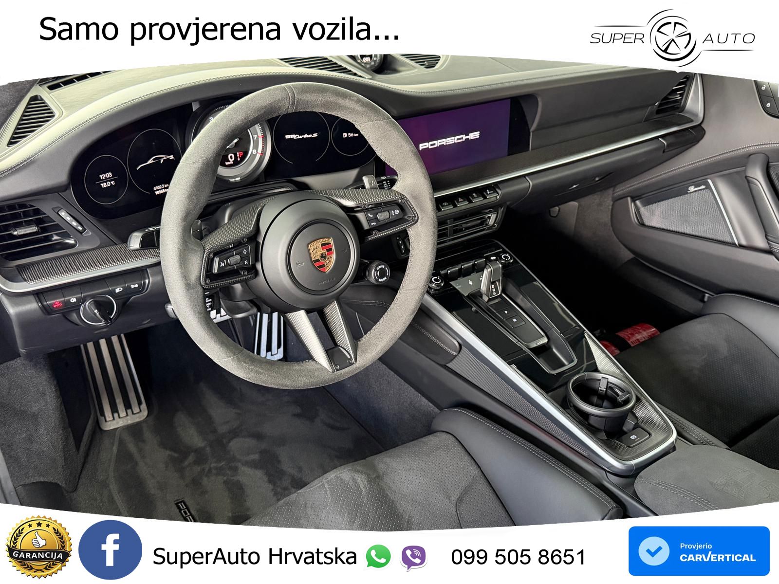 Porsche 911 Turbo S 3.8 (650 KS) PDK LED+ACC