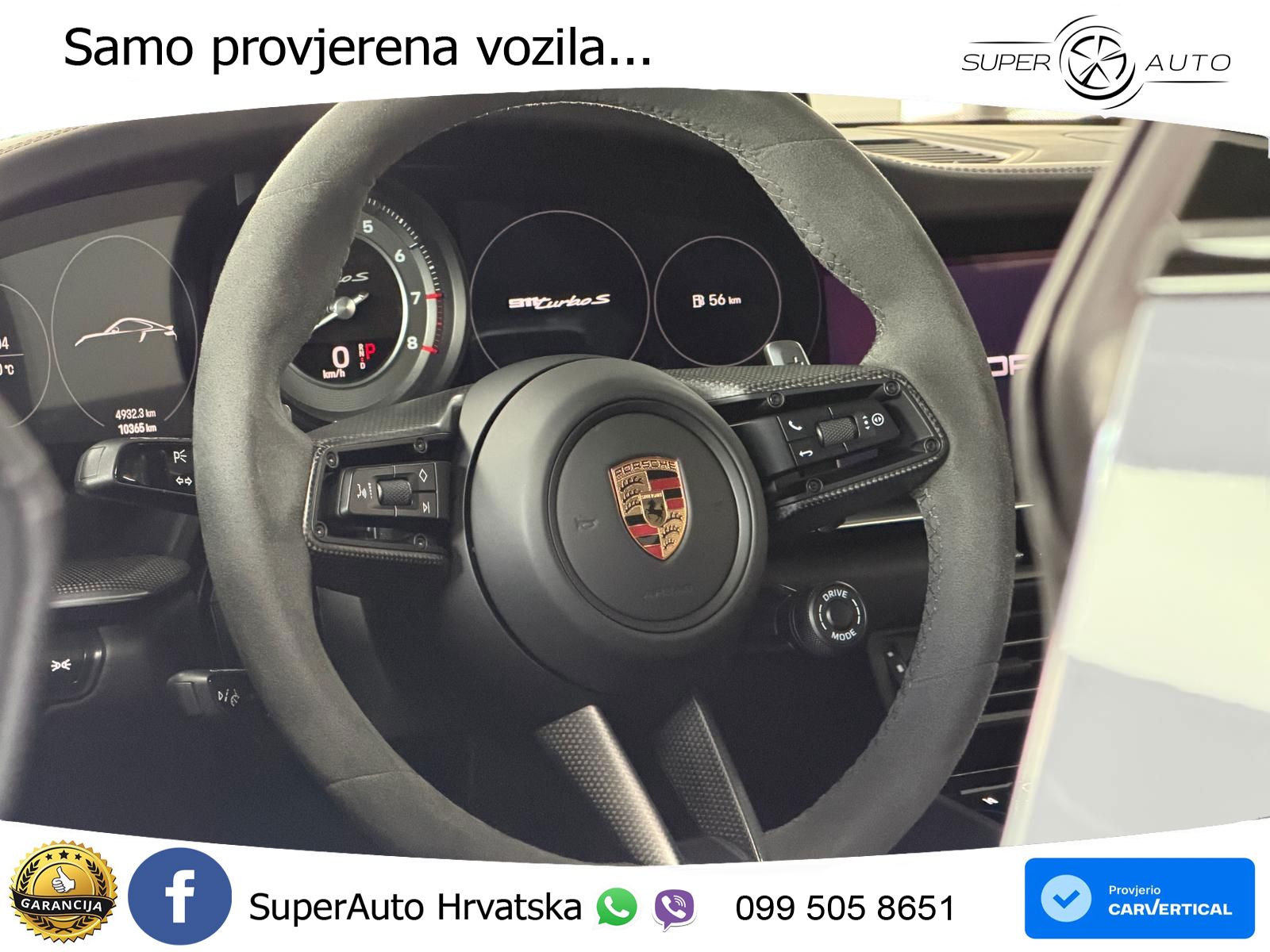 Porsche 911 Turbo S 3.8 (650 KS) PDK LED+ACC