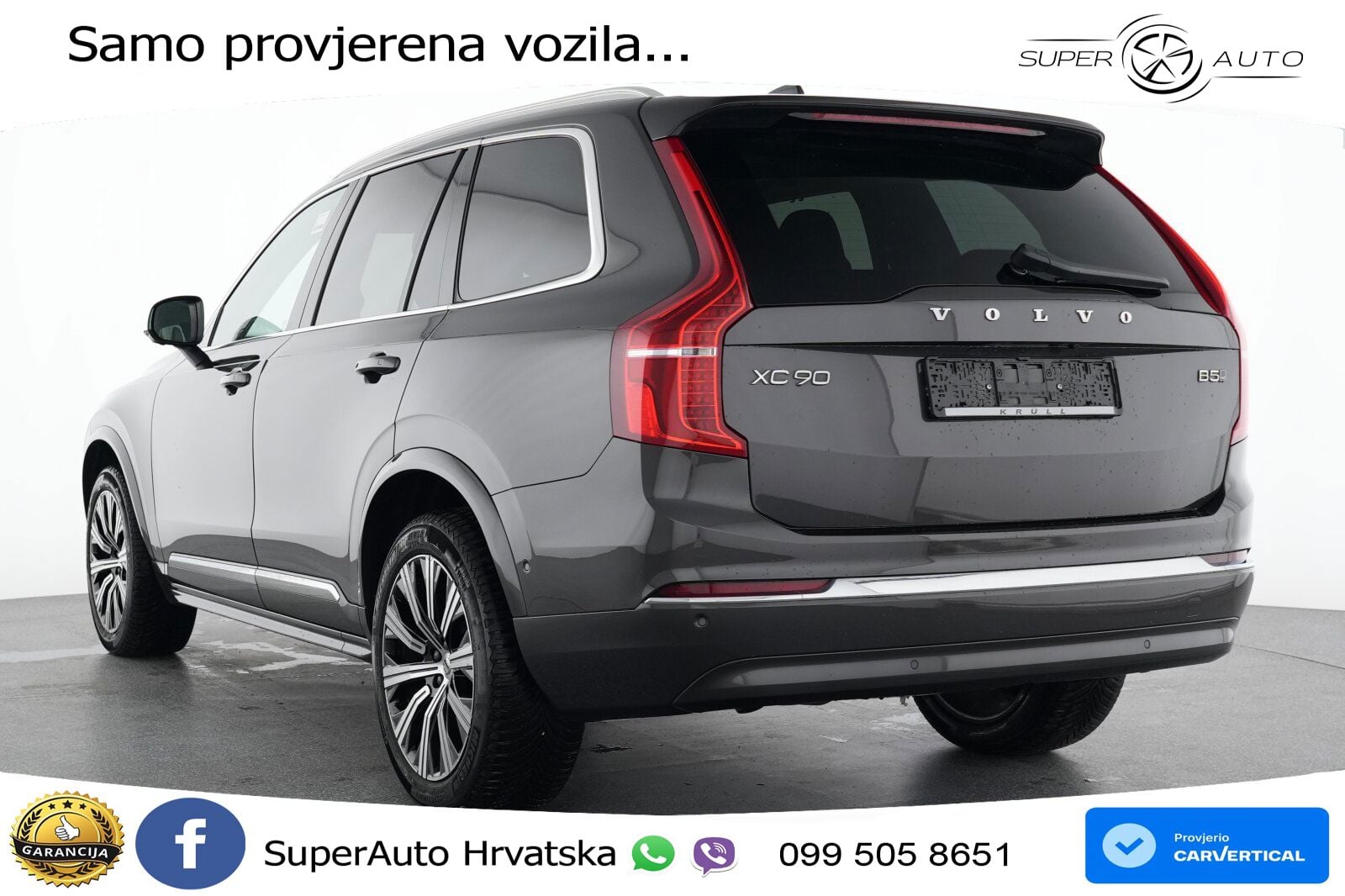 Volvo XC90 2.0 B5 Diesel AWD Automatic ACC+GR SJED+360+PANO