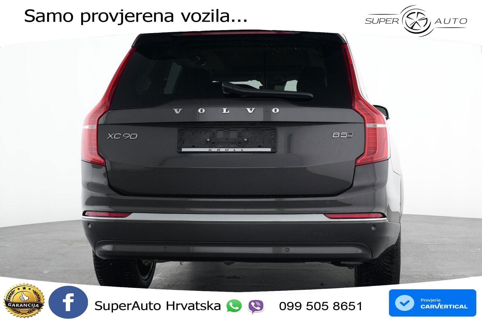 Volvo XC90 2.0 B5 Diesel AWD Automatic ACC+GR SJED+360+PANO