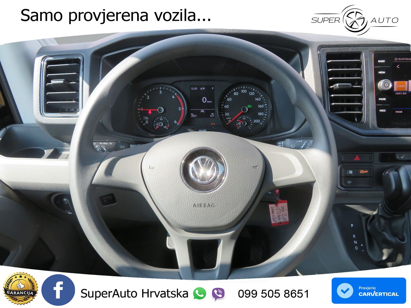 Volkswagen Crafter 55 2.0 TDI Kasten MR HD RWD Navi Ahk Rfk 163 KS