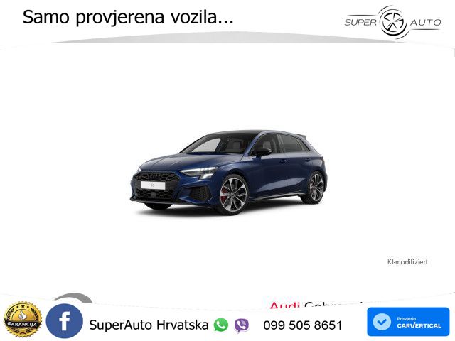 Audi S3 2.0 TFSI (310 KS) quattro S tronic LED+GR SJED+ACC