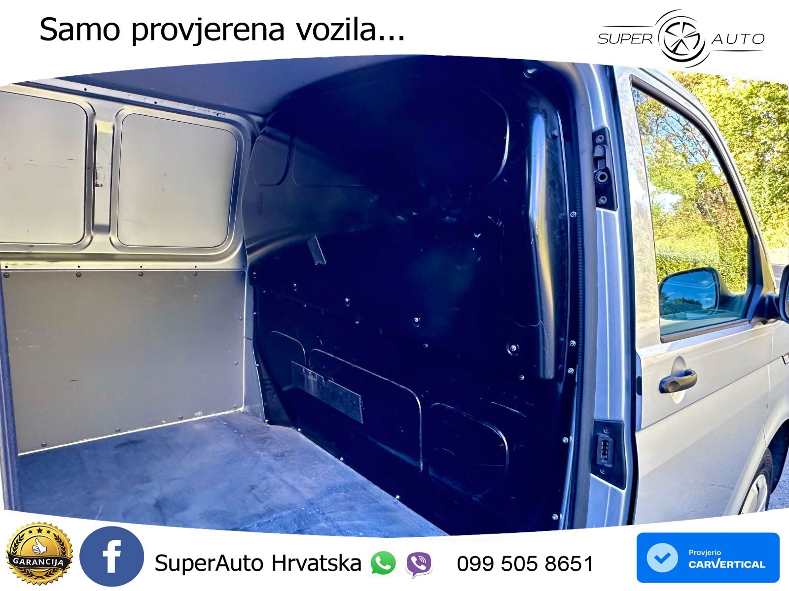 Volkswagen T6.1 Transporter Kasten Aut. Klima Flügeltüren 150 KS