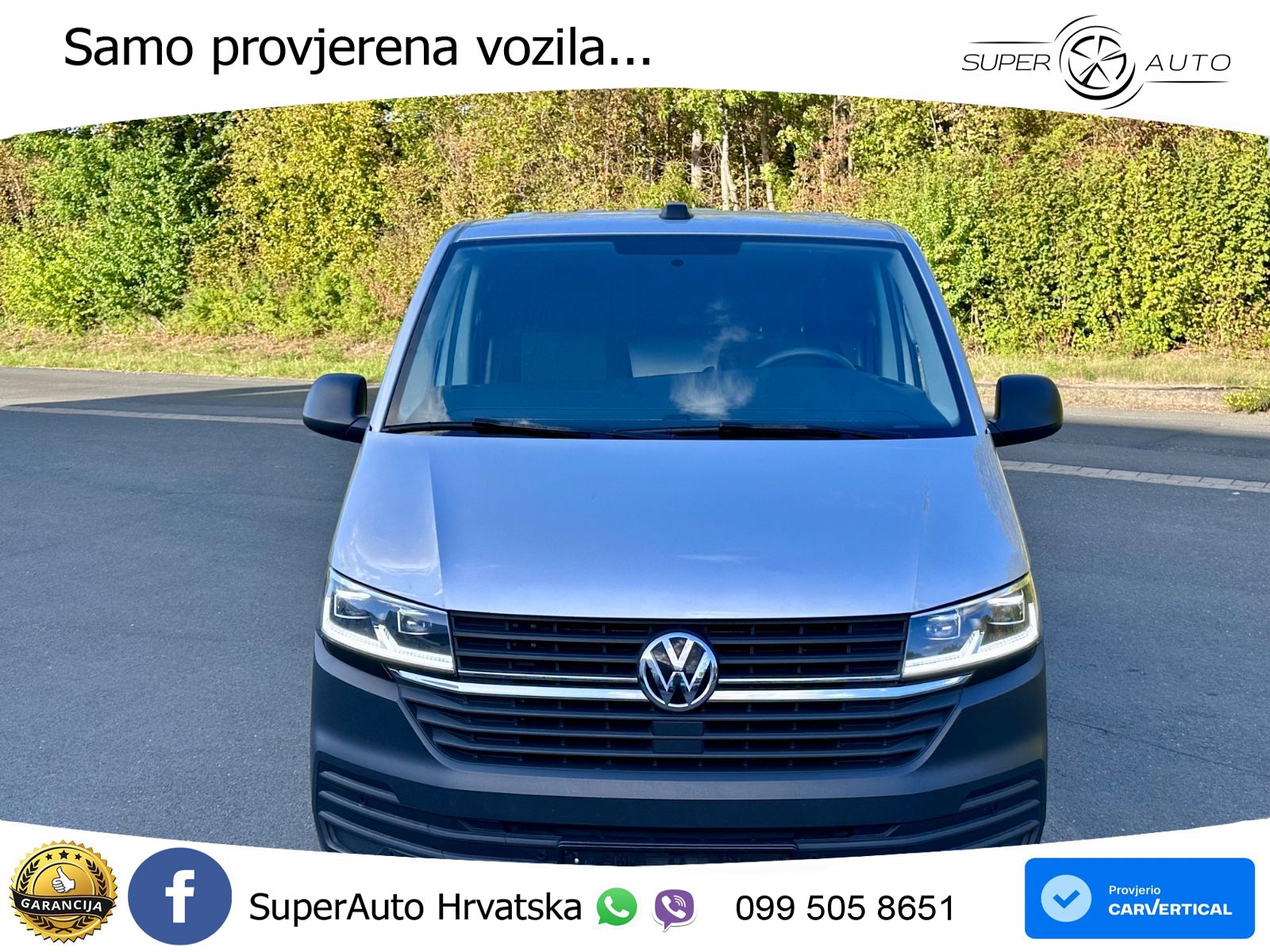 Volkswagen T6.1 Transporter Kasten Aut. Klima Flügeltüren 150 KS
