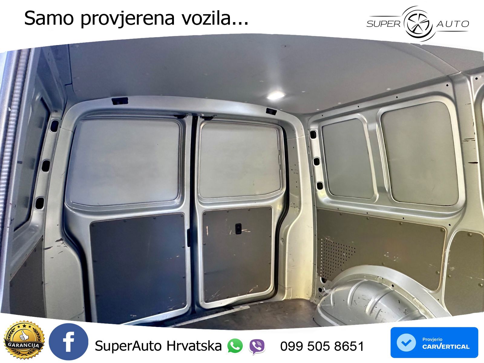Volkswagen T6.1 Transporter Kasten Aut. Klima Flügeltüren 150 KS