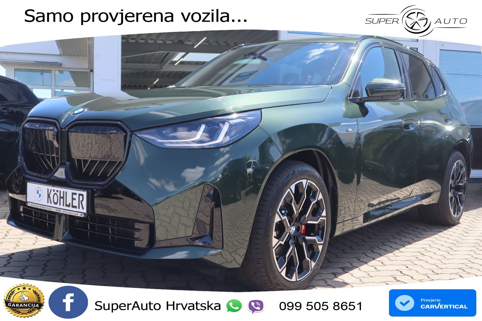 BMW X3 20d xDrive Steptronic M Sport LED+GR SJED+ACC