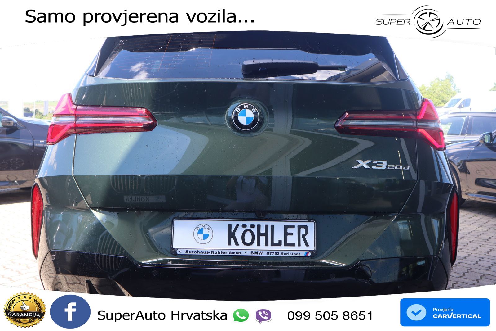 BMW X3 20d xDrive Steptronic M Sport LED+GR SJED+ACC