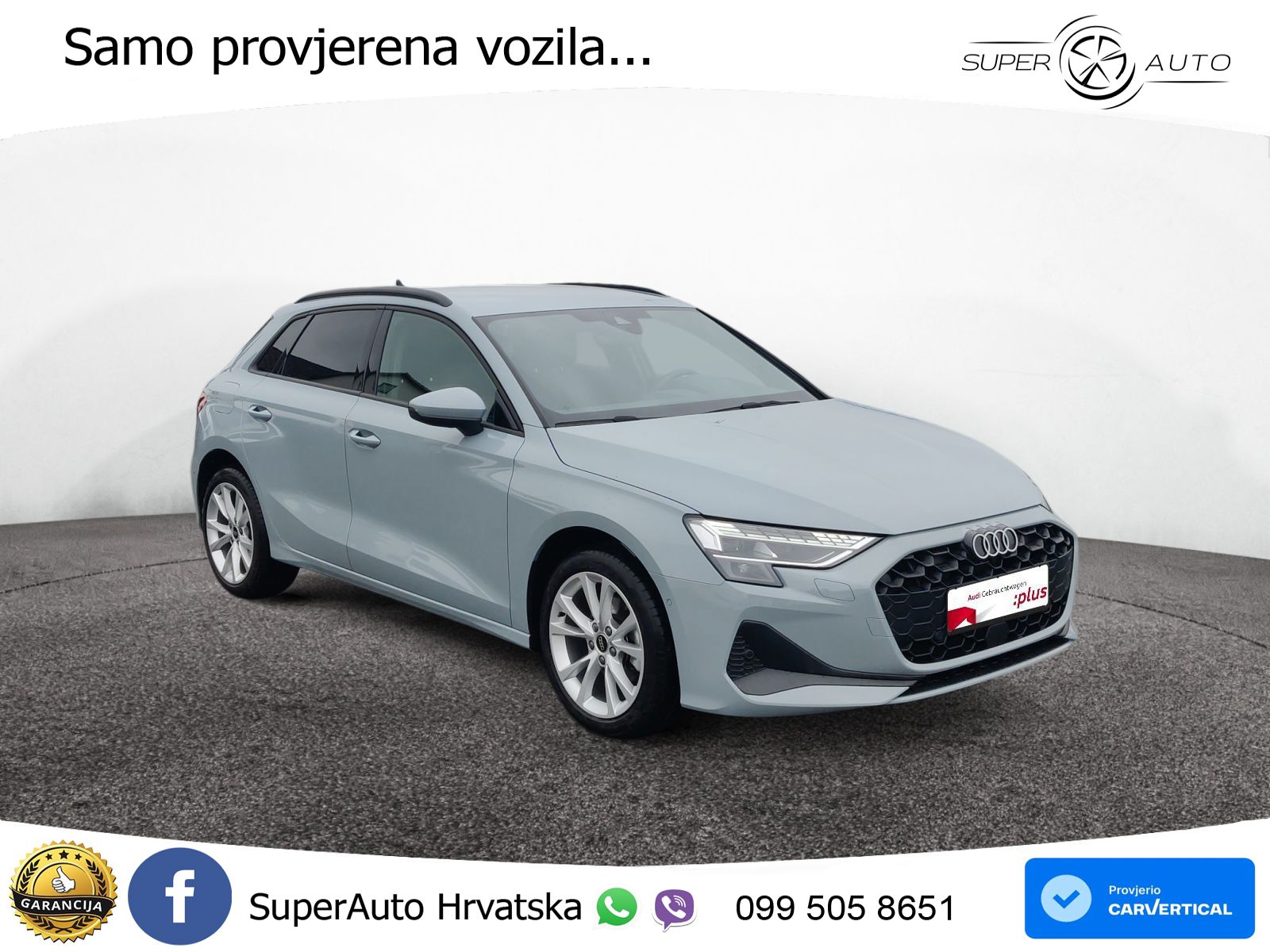Audi A3 Sportback 30 TFSI (116 KS) Mild Hybrid S tronic LED+GR SJED+ACC