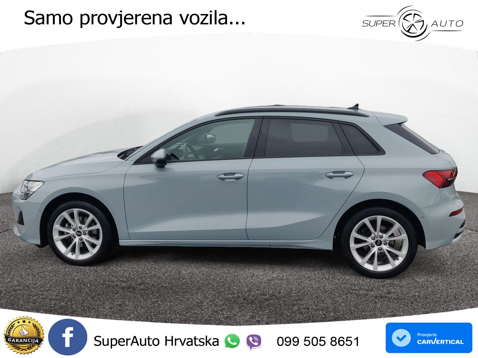 Audi A3 Sportback 30 TFSI (116 KS) Mild Hybrid S tronic LED+GR SJED+ACC