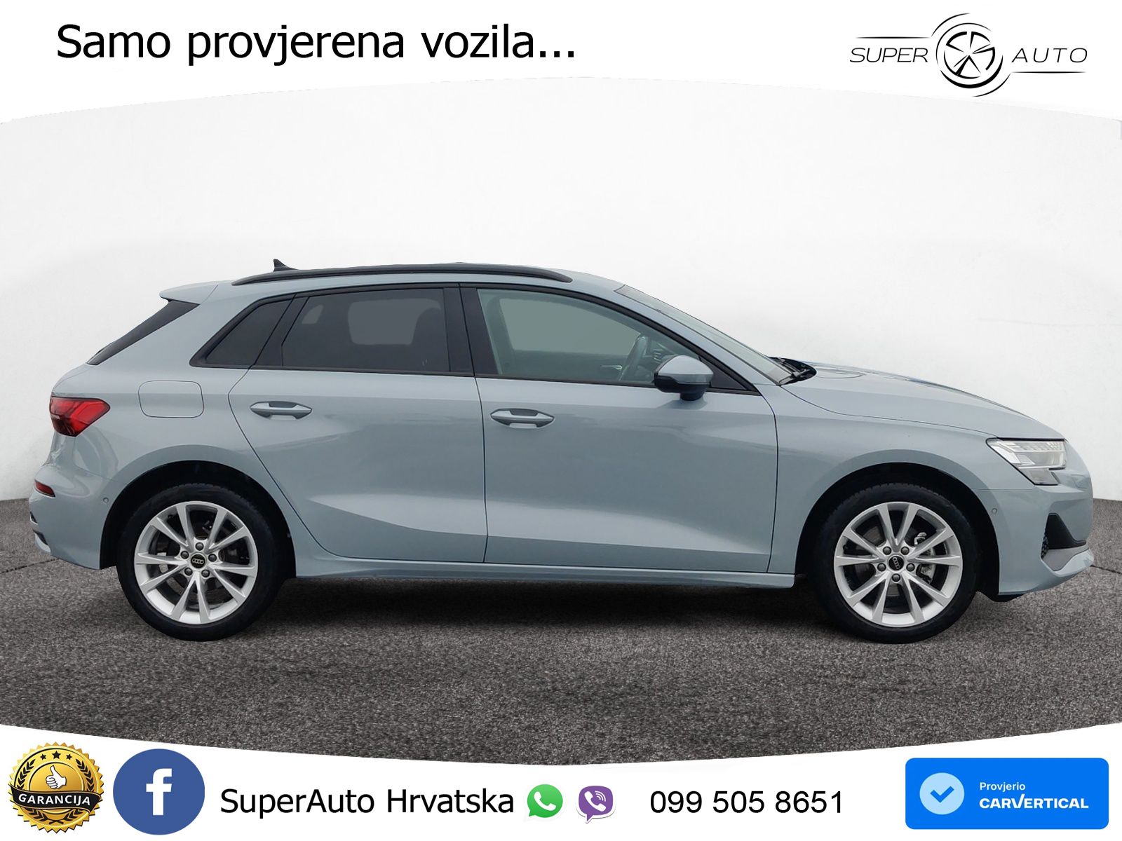 Audi A3 Sportback 30 TFSI (116 KS) Mild Hybrid S tronic LED+GR SJED+ACC