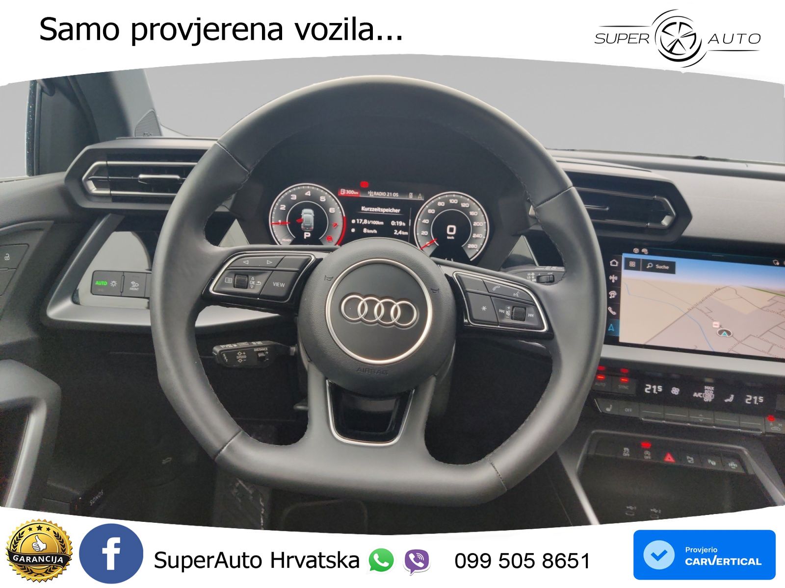 Audi A3 Sportback 30 TFSI (116 KS) Mild Hybrid S tronic LED+GR SJED+ACC