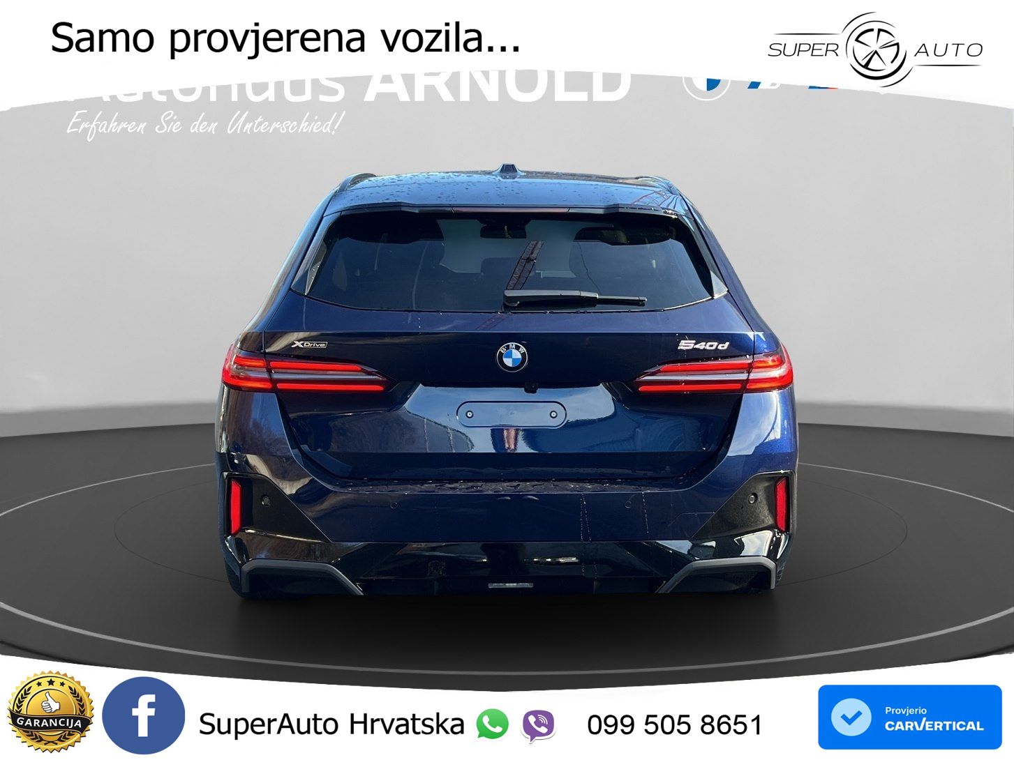 BMW 540d Touring (303 KS) xDrive Steptronic M Sport LED+GR SJED+ACC