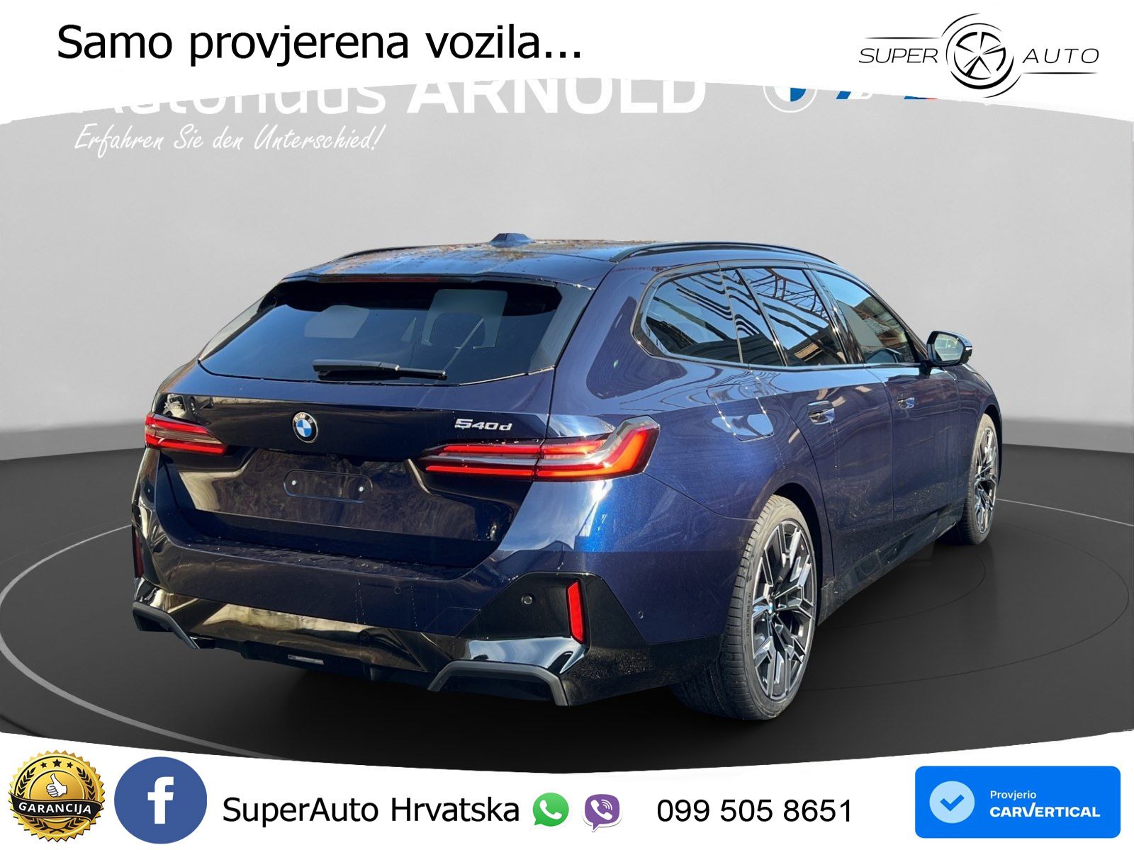 BMW 540d Touring (303 KS) xDrive Steptronic M Sport LED+GR SJED+ACC