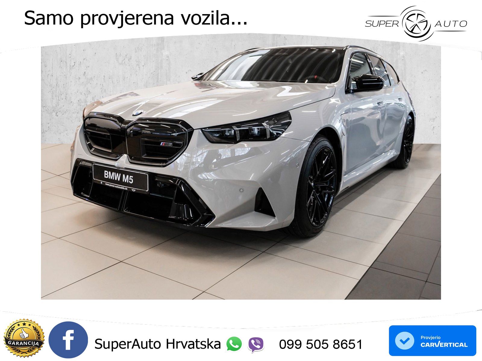 BMW M5 Touring 4.4 V8 (727 KS) xDrive Steptronic LED+GR SJED+ACC