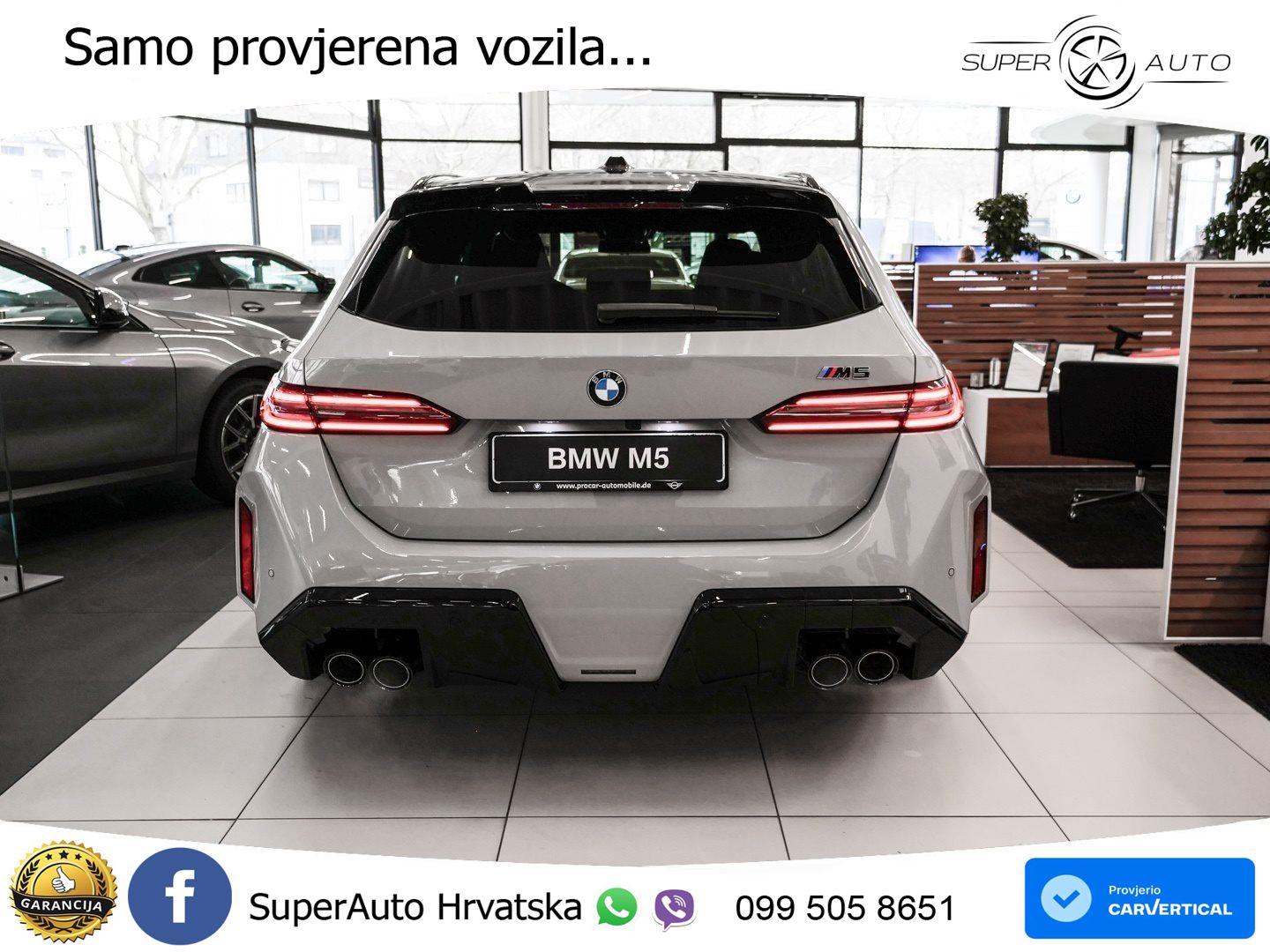 BMW M5 Touring 4.4 V8 (727 KS) xDrive Steptronic LED+GR SJED+ACC