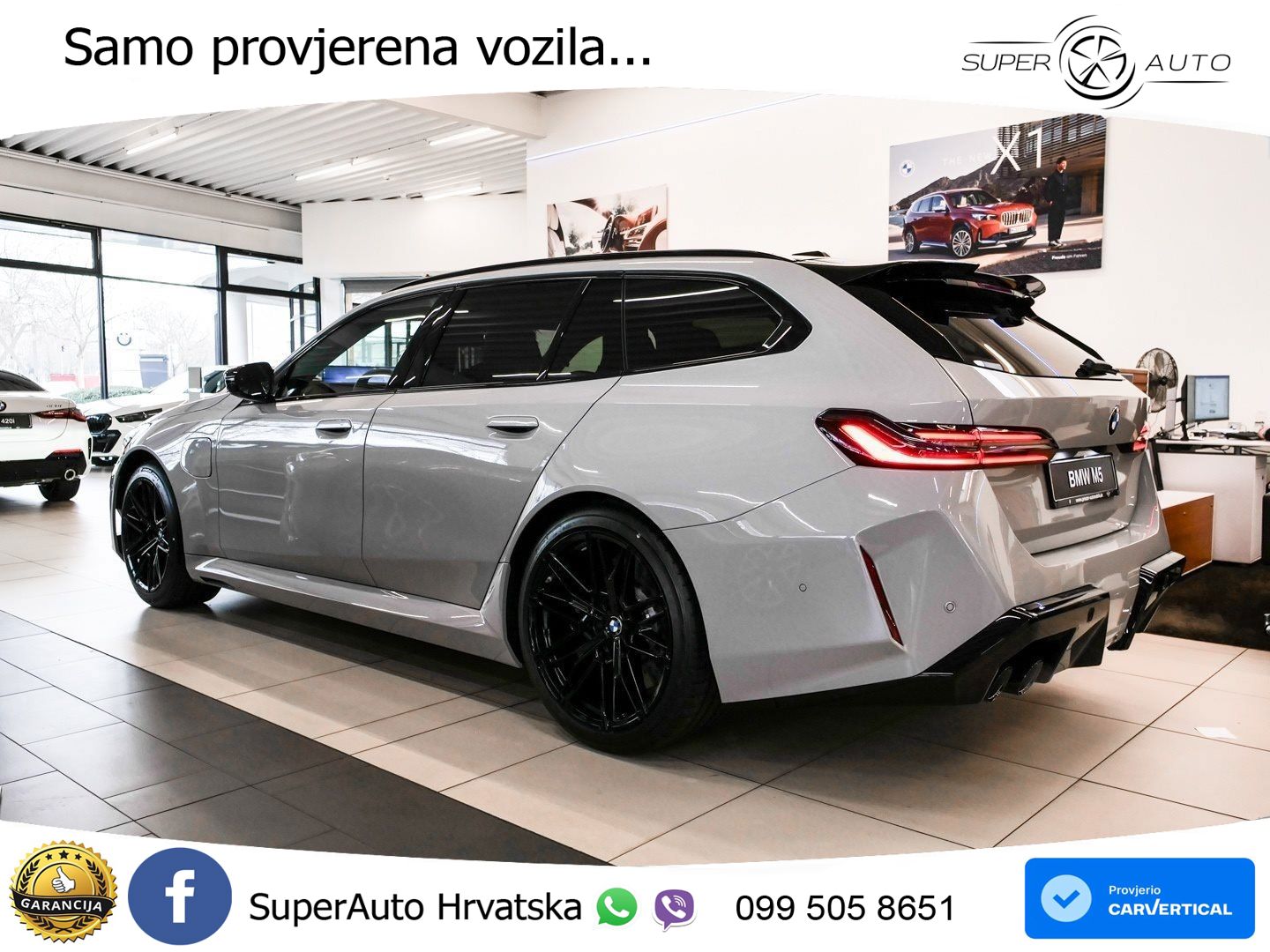 BMW M5 Touring 4.4 V8 (727 KS) xDrive Steptronic LED+GR SJED+ACC