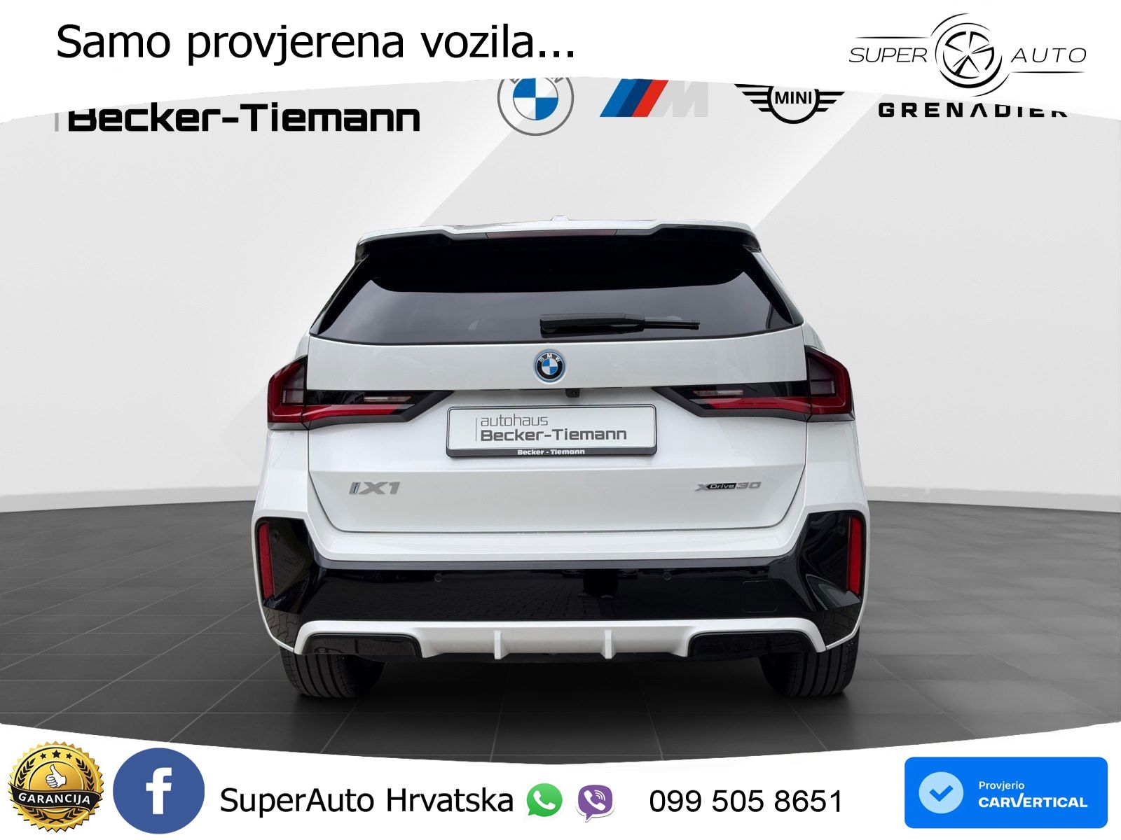 BMW iX1 68 kWh (313 KS) xDrive30 M Sport LED+GR SJED+ACC