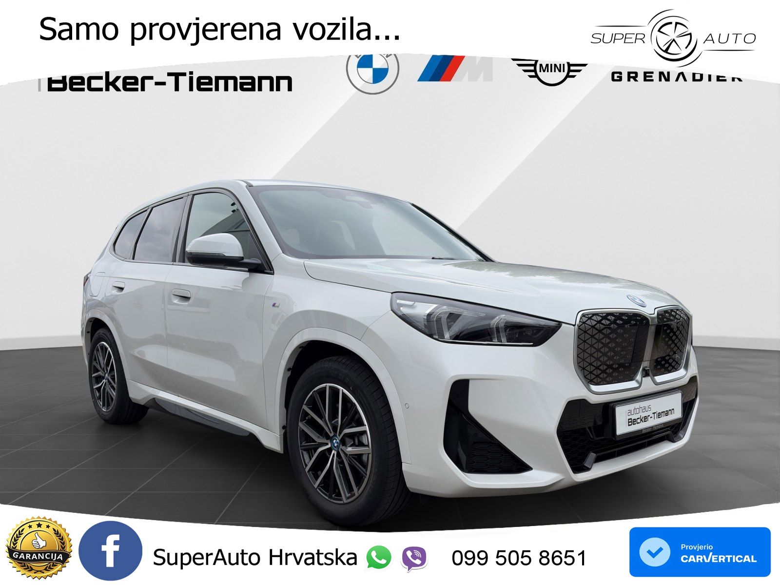 BMW iX1 68 kWh (313 KS) xDrive30 M Sport LED+GR SJED+ACC