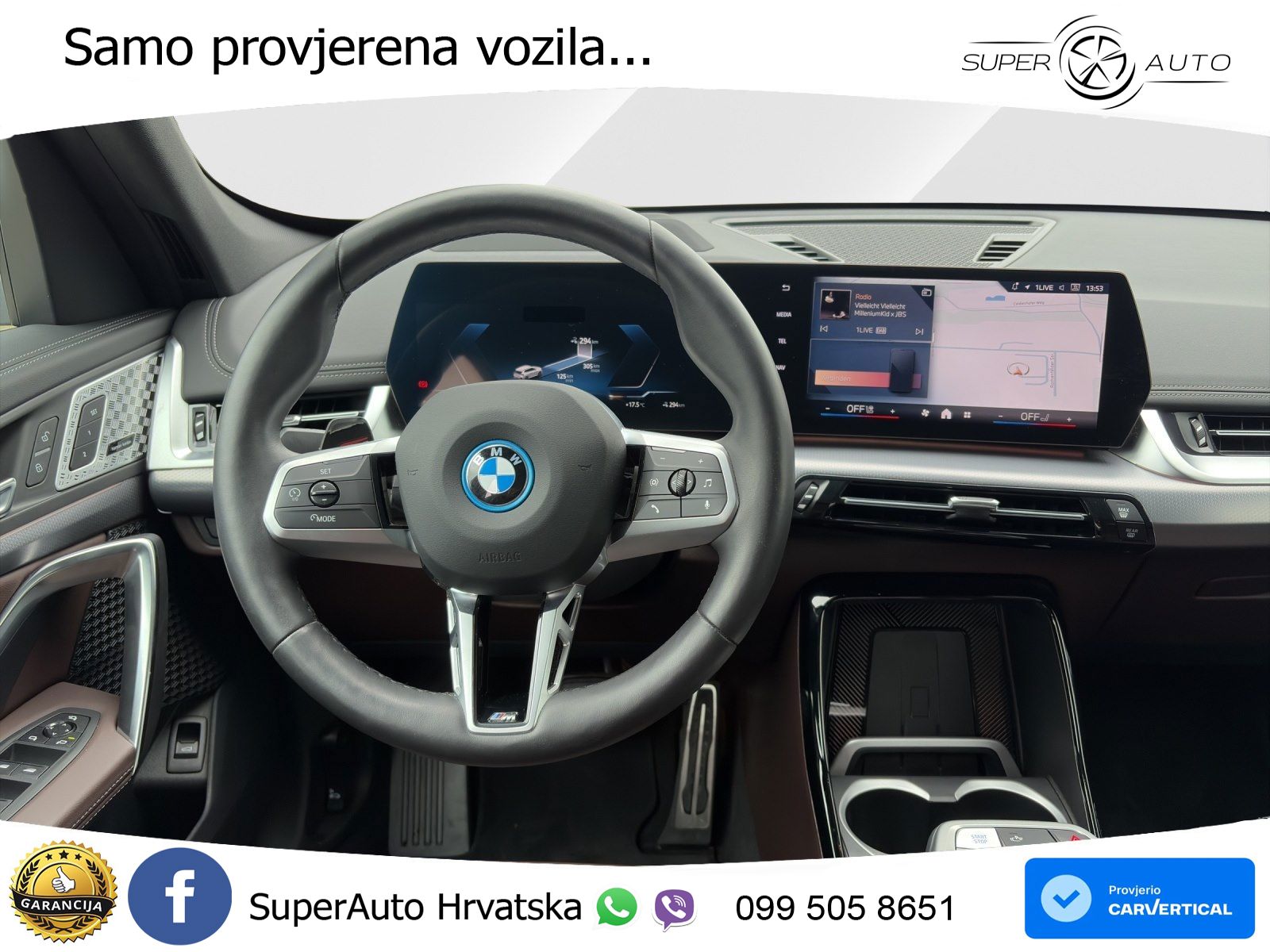 BMW iX1 68 kWh (313 KS) xDrive30 M Sport LED+GR SJED+ACC