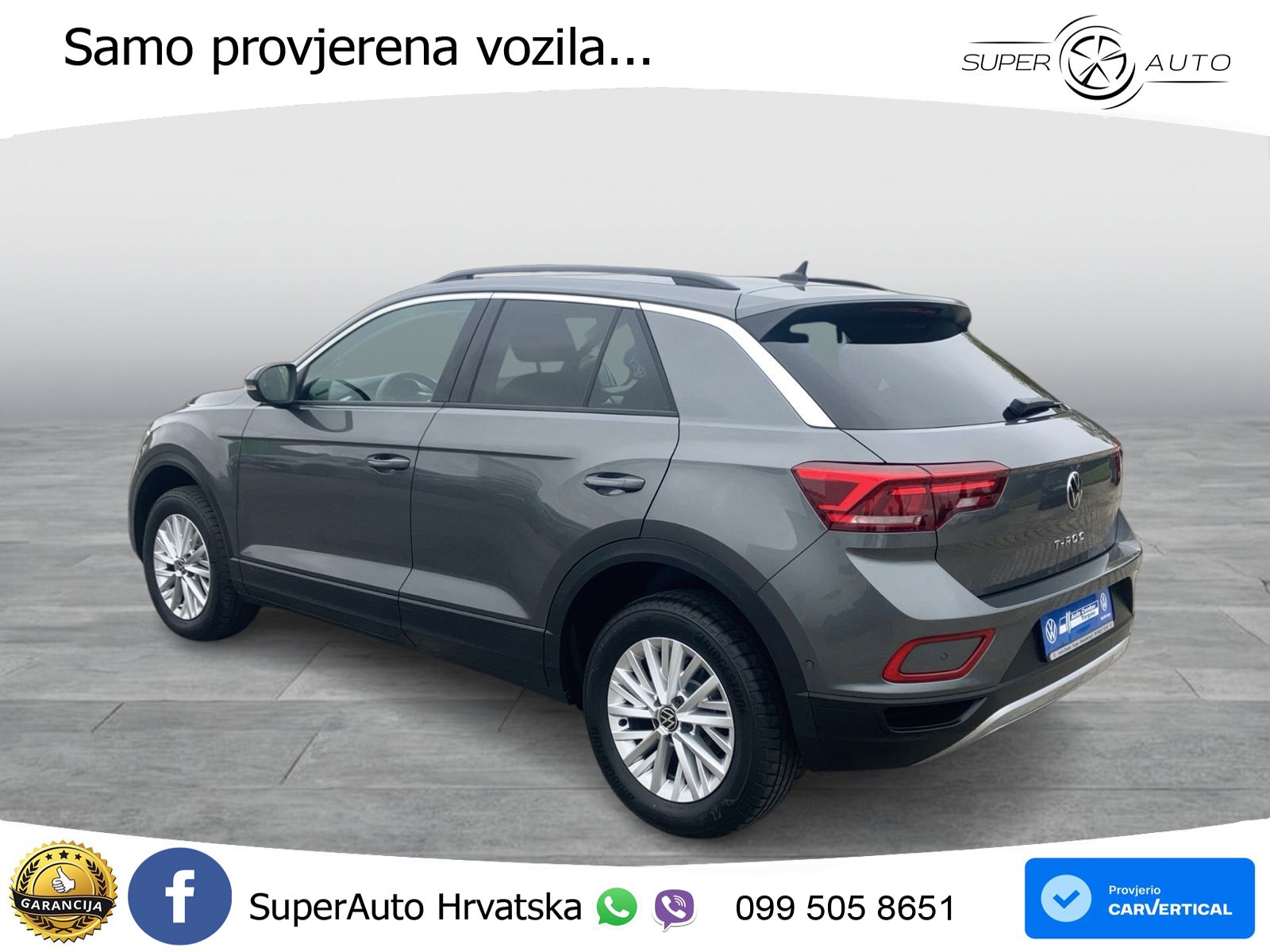 Volkswagen T-Roc 1.5 TSI (150 KS) DSG LED+GR SJED+ACC