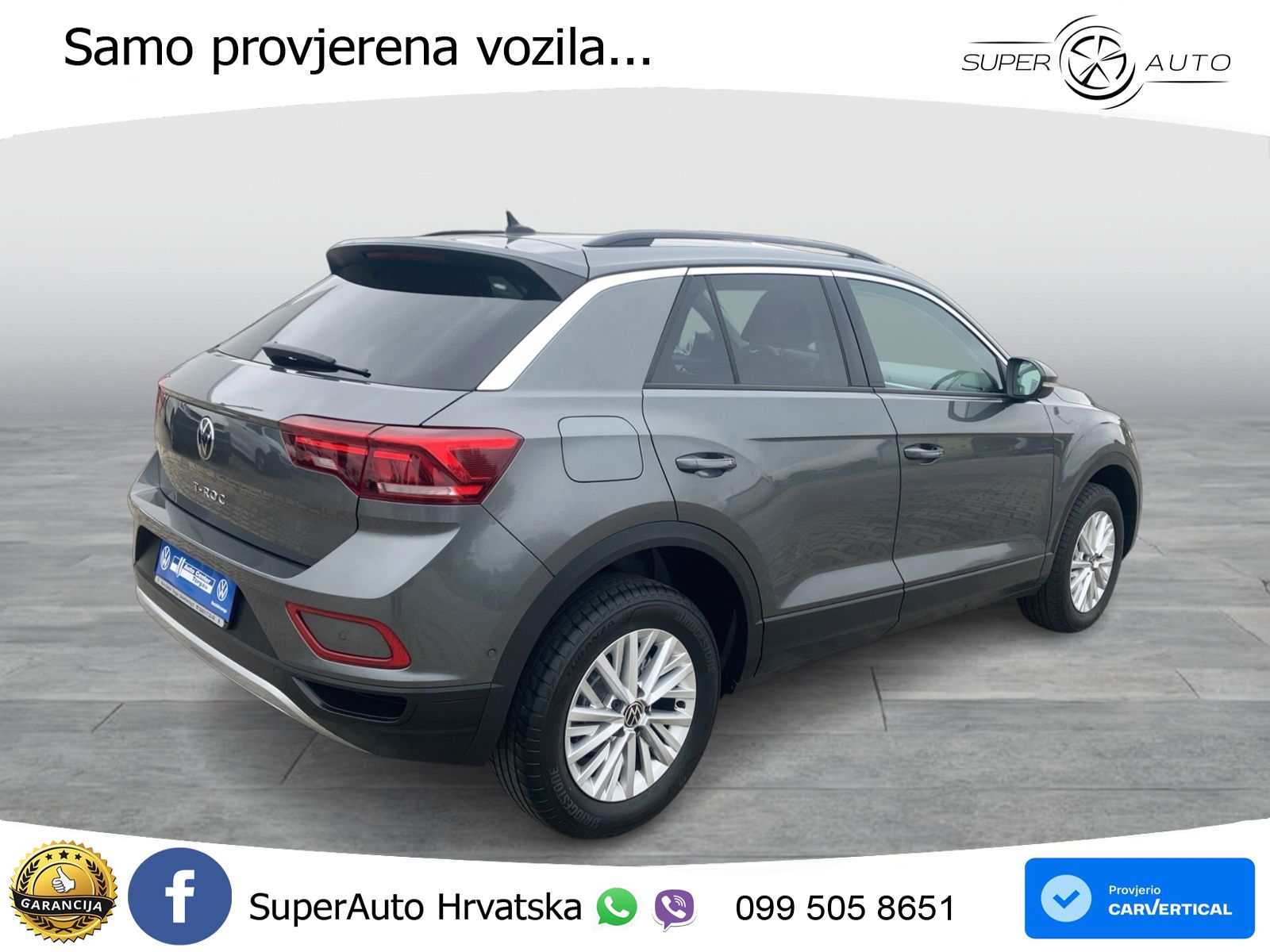 Volkswagen T-Roc 1.5 TSI (150 KS) DSG LED+GR SJED+ACC