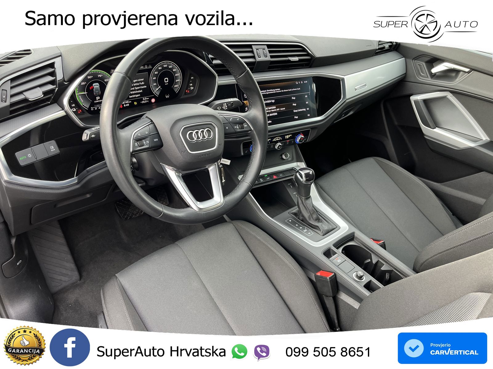 Audi Q3 45 TFSIe (245 KS) S tronic LED+GR SJED+ACC
