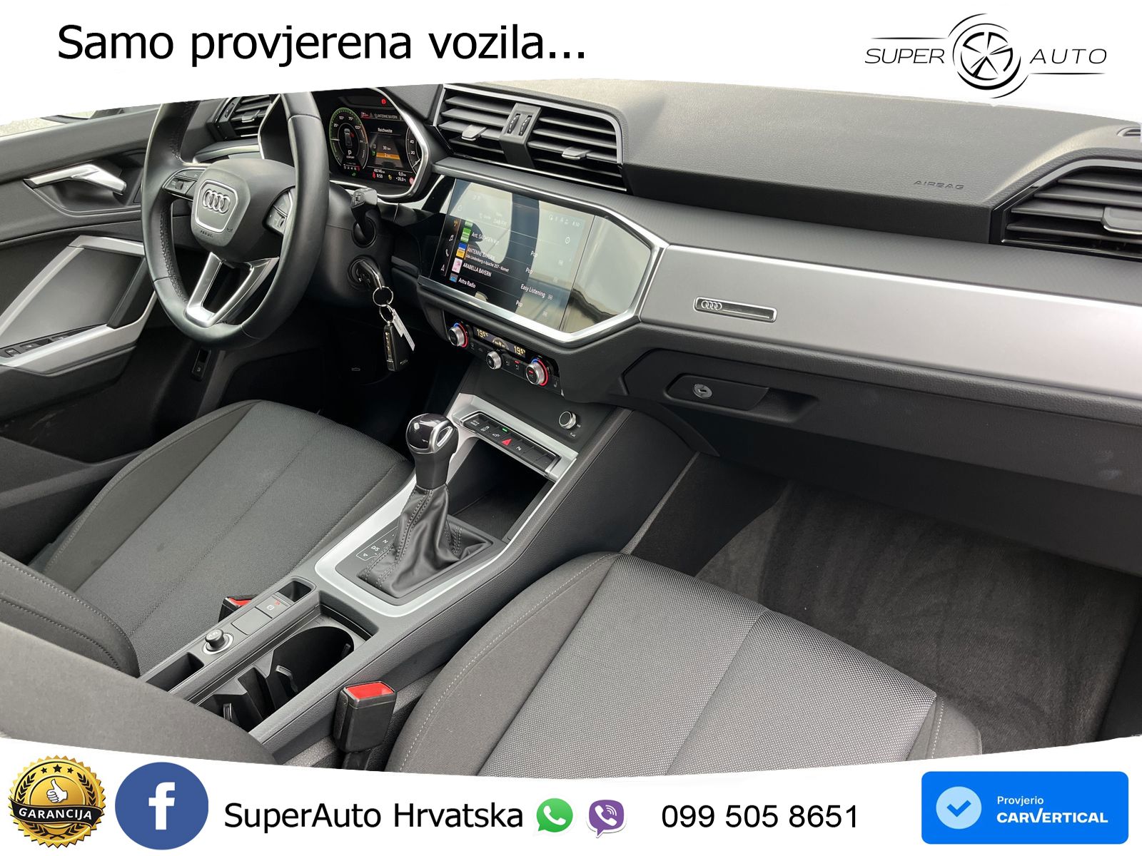 Audi Q3 45 TFSIe (245 KS) S tronic LED+GR SJED+ACC