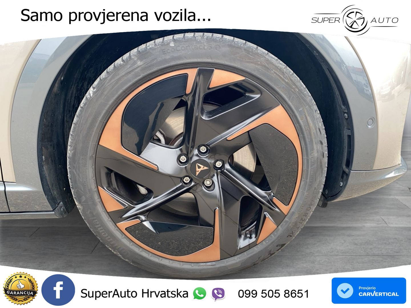 Cupra Tavascan 82 kWh (286 KS) LED+ACC