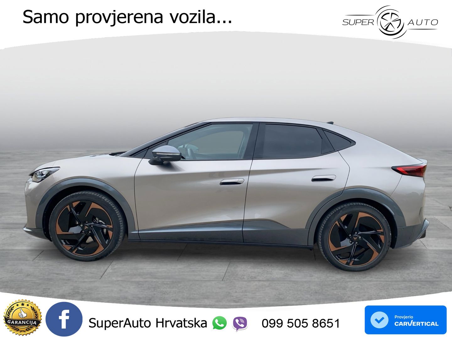 Cupra Tavascan 82 kWh (286 KS) LED+ACC