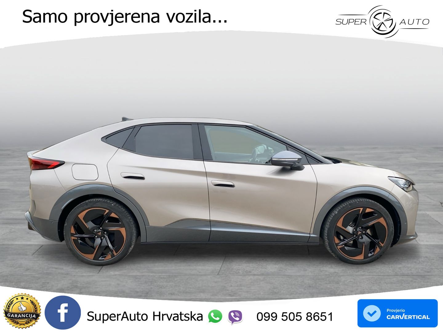 Cupra Tavascan 82 kWh (286 KS) LED+ACC