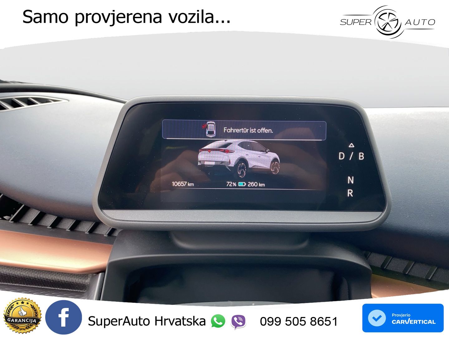 Cupra Tavascan 82 kWh (286 KS) LED+ACC