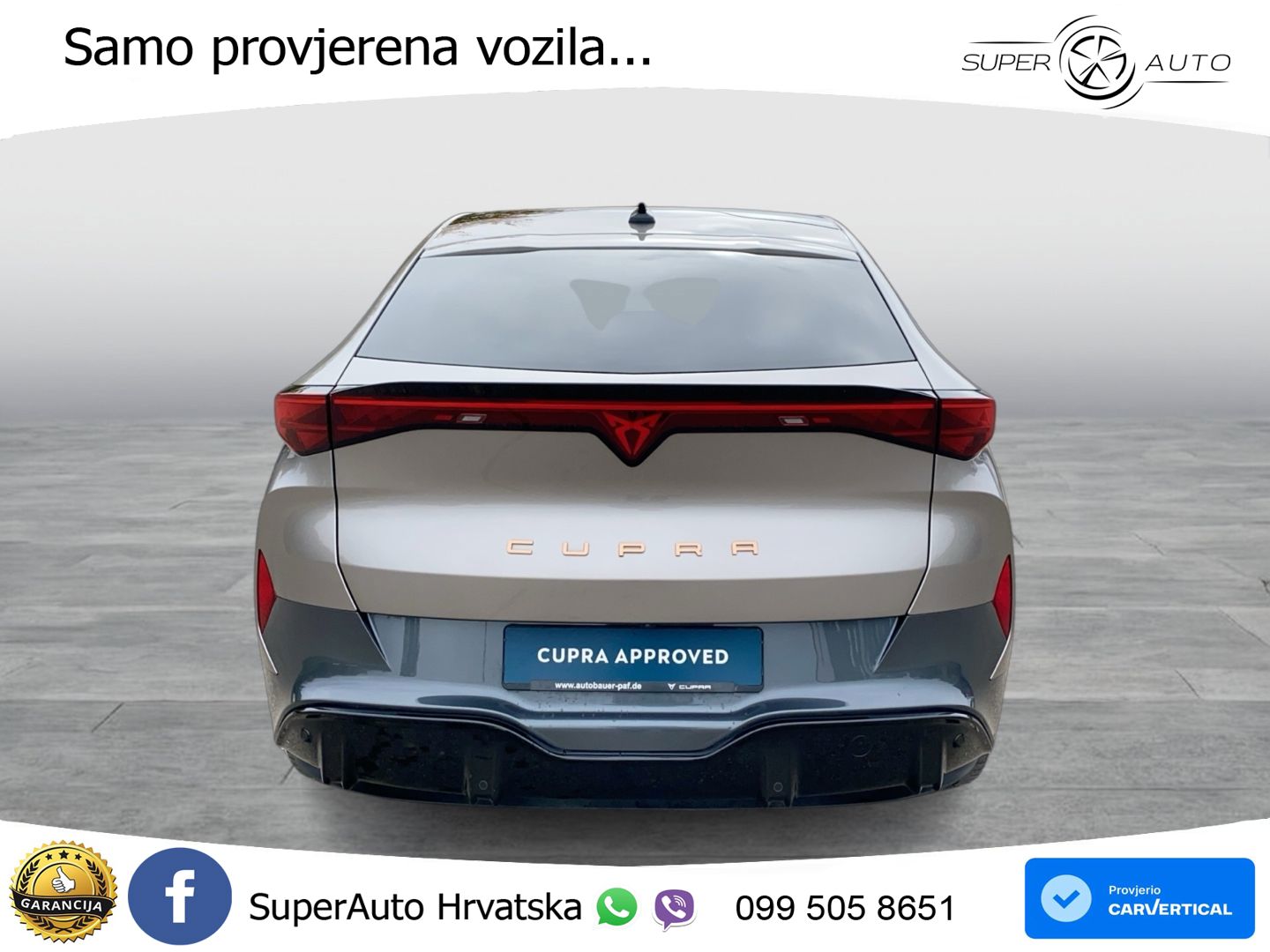 Cupra Tavascan 82 kWh (286 KS) LED+ACC