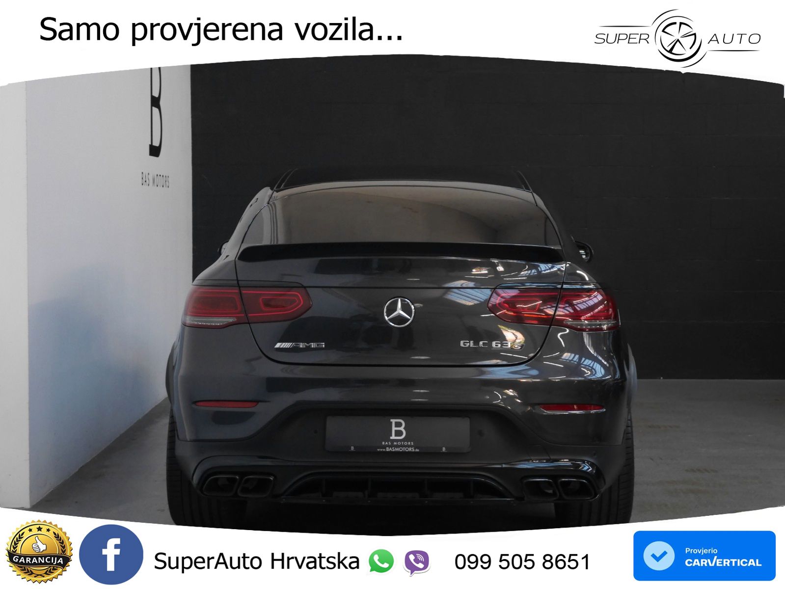 Mercedes GLC Coupe AMG 63 S (510 KS) 4MATIC+ MCT
