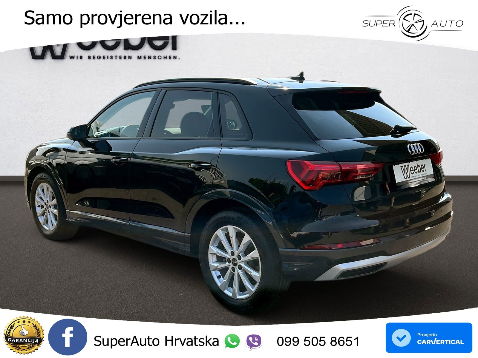Audi Q3 1.5 TFSI (150 KS) S tronic LED+GR SJED+ACC