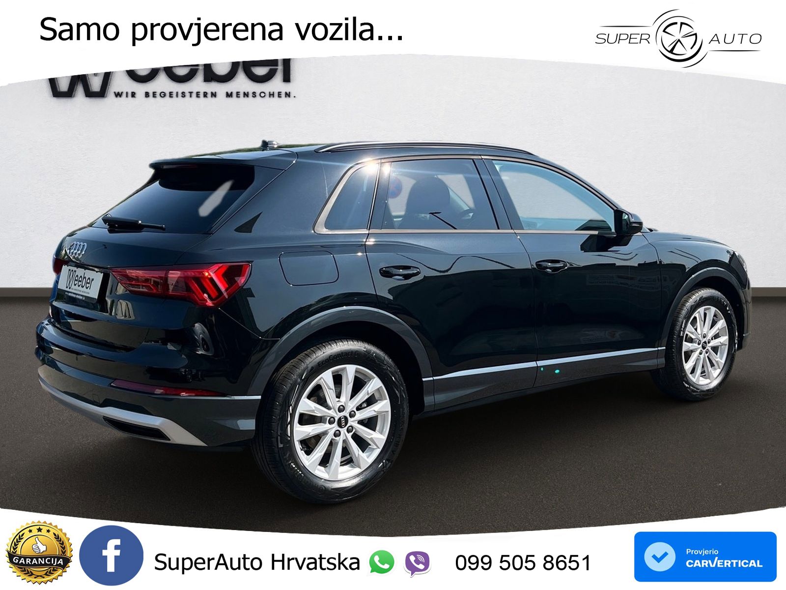 Audi Q3 1.5 TFSI (150 KS) S tronic LED+GR SJED+ACC