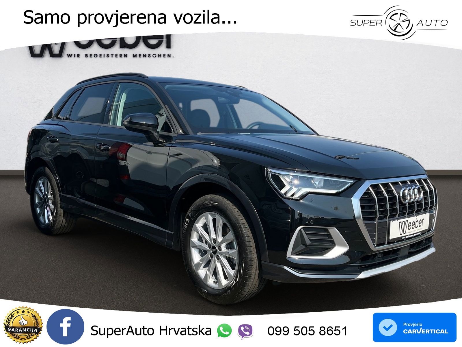 Audi Q3 1.5 TFSI (150 KS) S tronic LED+GR SJED+ACC