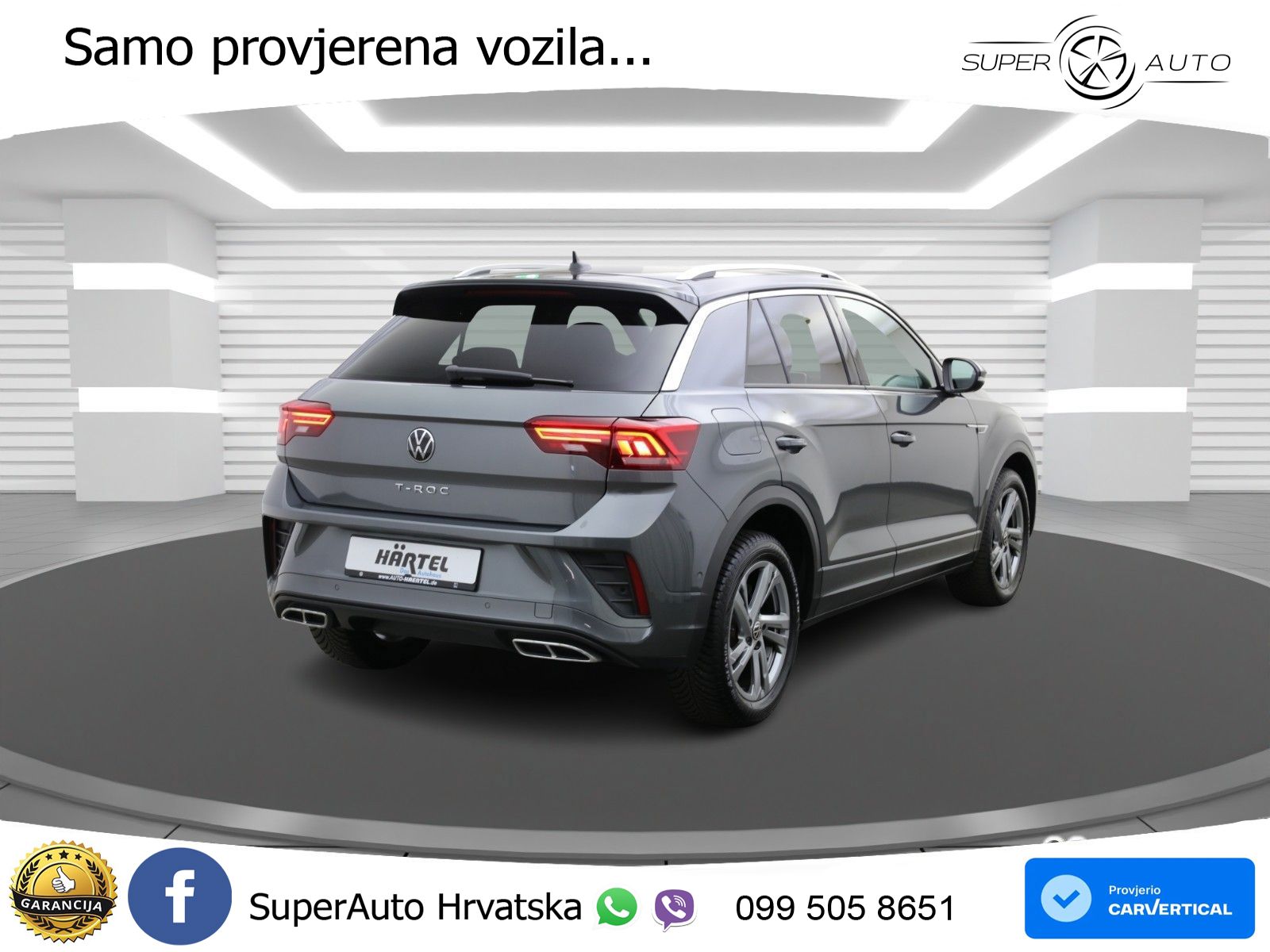 Volkswagen T-Roc I 2.0 TDI (150 KS) DSG LED+GR SJED+ACC