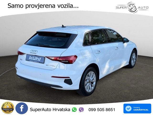 Audi A3 40 TFSIe (204 KS) S tronic LED+GR SJED+ACC