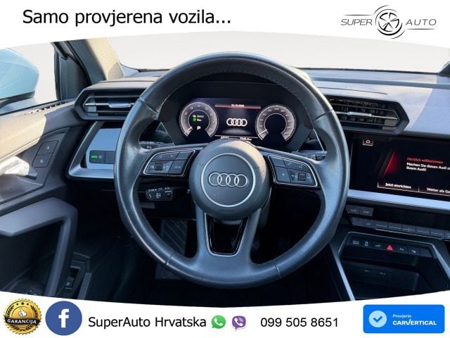 Audi A3 40 TFSIe (204 KS) S tronic LED+GR SJED+ACC