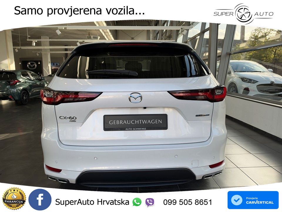 Mazda CX-60 2.5 e-Skyactiv (328 KS) AWD Automatic LED+GR SJED+ACC