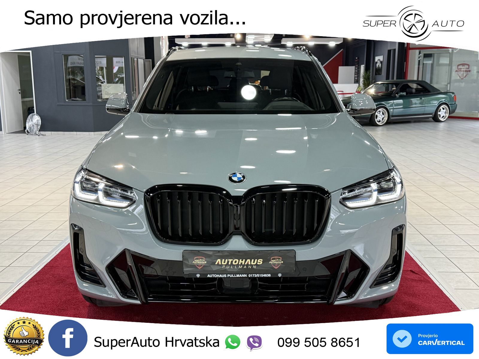 BMW X3 30d xDrive Steptronic M Sport LED+GR SJED+ACC